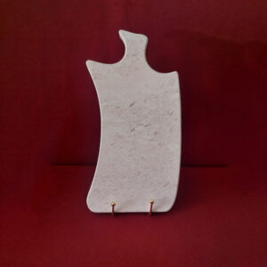 Tagliere sagomato in marmo 37×20 cm