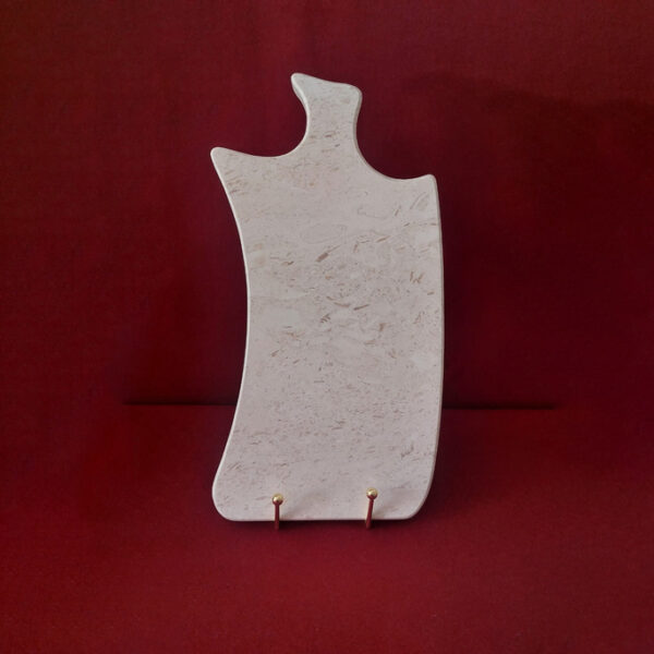Tagliere sagomato in marmo 37×20 cm