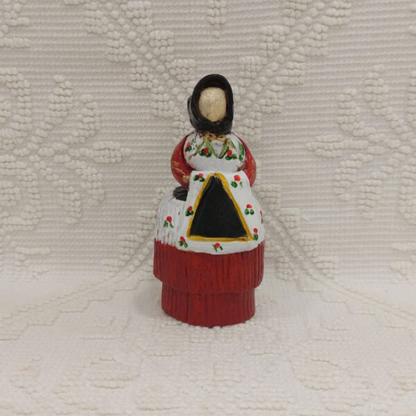 Ceramica santandrea donna di fonni in costume